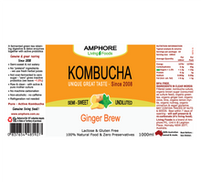 Load image into Gallery viewer, GENUINE KOMBUCHA - Single Bottles (Small, Large OR Packs)