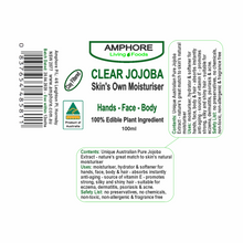 Load image into Gallery viewer, _CLEAR JOJOBA - Skin&#39;s Own Moisturiser (Singles OR Bulk)