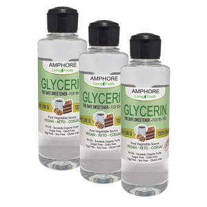 PURE VEGETABLE GLYCERIN - The Only Safe Sweetener (Singles, Packs OR Bulk)