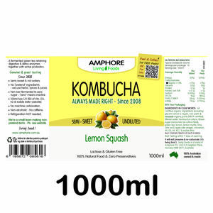 GENUINE KOMBUCHA - Single Bottles (Small, Large OR Packs)
