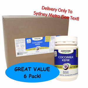 COCOMILK KEFIR - Non-Dairy & Multi-Probiotic Yogurt Replacement (Singles OR Packs)