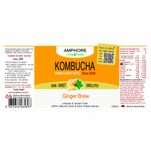 Load image into Gallery viewer, GENUINE KOMBUCHA - Single Bottles (Small, Large OR Packs)