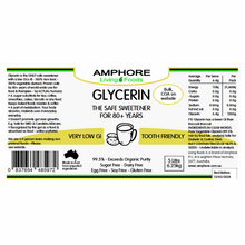 Load image into Gallery viewer, PURE VEGETABLE GLYCERIN - The Only Safe Sweetener (Singles, Packs OR Bulk)