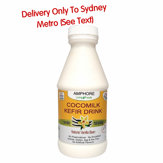 COCOMILK KEFIR DRINK - Non-dairy & Multi-Probiotic (Singles OR Packs)